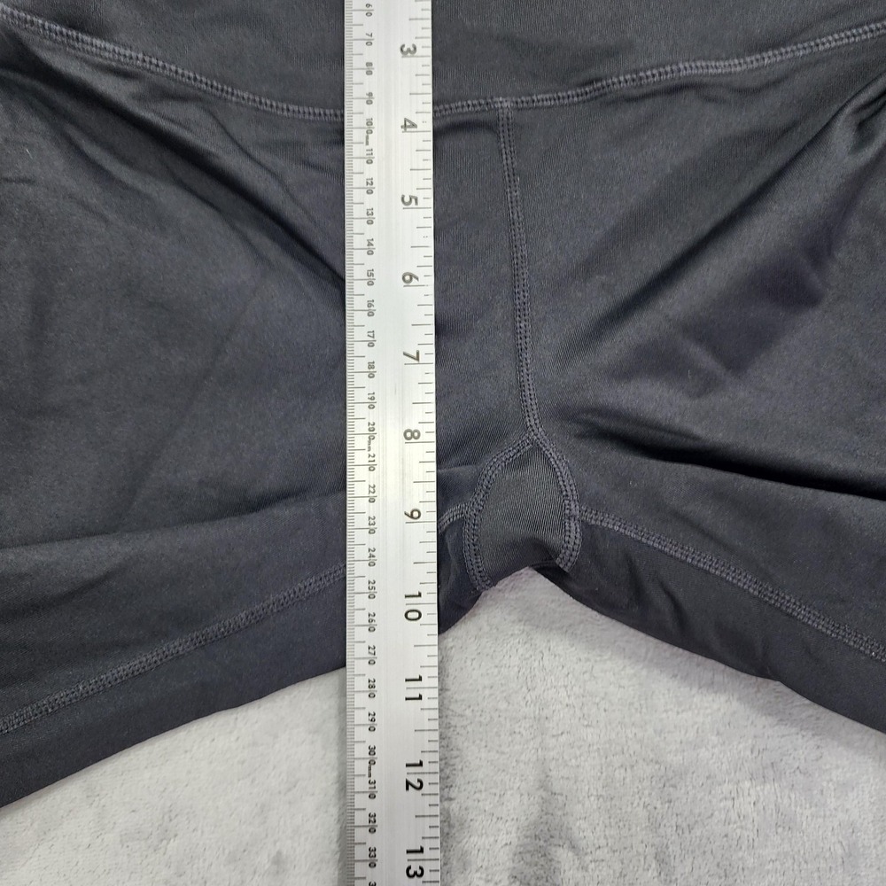 Calvin Klein Performance Leggings Womens S Black Wick Logo Ankle Yoga Workout - Picture 8 of 11